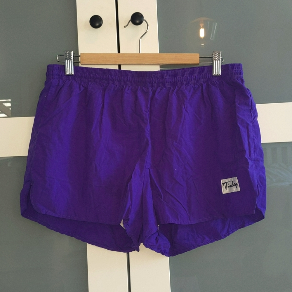 Vintage 90s Retro Men's Short Running Shorts L